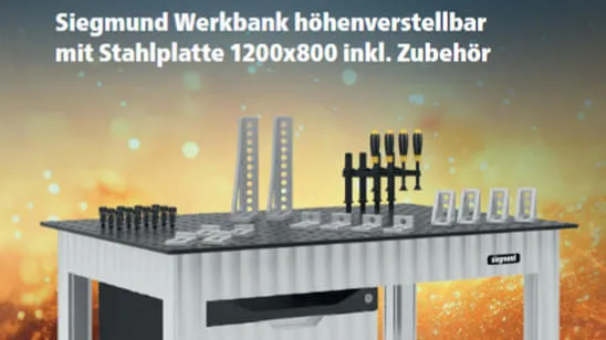 Sonderakton Werkbank 1,2x0,8