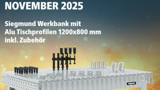 Sonderaktion Werkbank 1200x800 inkl. Zubehör